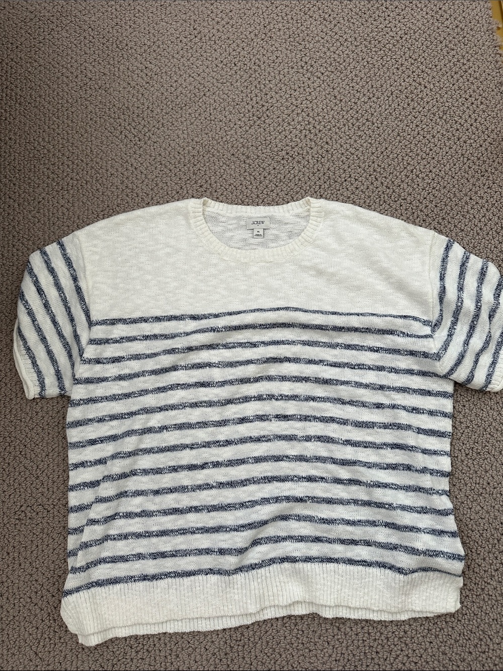 JCrew short sleeve sweater